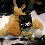 渡邊 - [料理] 天ぷら盛り合わせ 全景♪ｗ