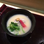 はらまさ - 牡蠣真丈　白味噌仕立