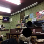 ラーメン さくらっ娘 - 201701  さくらっ娘　店内（座席より右まわり）→