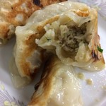 ラーメン さくらっ娘 - 201701  さくらっ娘  ★さくらセット（850円）★餃子の正体