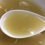 ラーメン さくらっ娘 - 201701  さくらっ娘  ★さくらセット（850円）★塩ラーメンのスープ