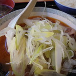 Motsunidokorodai - モツ煮定食700円