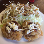 おふくろ亭 - フライ2品で100円 チキン×2個