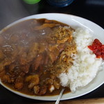 キッチンあべ - 大とりカツカレー 