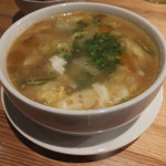 炭火神吉 - スープ