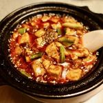 陈麻婆豆腐 - 金牌麻婆豆腐　12元（約192円）
            ご飯（ダーファン）4元（約64円）