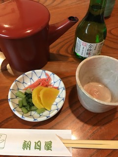 Asahiya - 蕎麦焼酎蕎麦湯割り