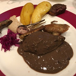 北島亭 - ベカス。盛り付け後