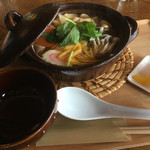 何時も庵 - 鍋焼きうどん