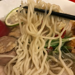 麺処 太陽 - 麺。