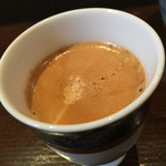 北地蔵 - 食後のコーヒー…サービスです