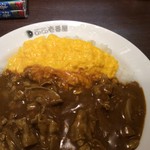 CoCo壱番屋 浜松有玉店 - スクランブルエッグ＋豚しゃぶ:アップ