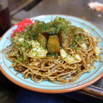 はとやお好み焼店 - そして、ポテト焼きそば。やっぱり下野の焼きそばはこれ！