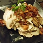 キュイジーヌR - マシュルームのアンチョビソース