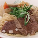 麺屋 六感堂 - 牛すじ塩ＳＯＢＡ(2017年01月某日限定)