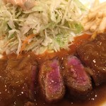 ゲンジ - ビーフカツ上定食100ｇ