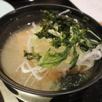 名月荘 - どんがら汁