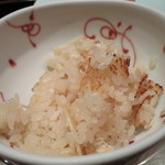 名月荘 - 九州からはるばるやってきた筍の炊き込み御飯