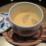 名月荘 - 本蛤の茶碗蒸し