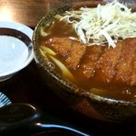 岩久 - 裏看板メニュー　カツカレーうどん