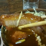 岩久 - 衣がカレー汁に染みてうまい