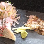 手打ちそば八轟 - 〆鯖、かます