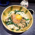 あや菜 - ソーメンちゃんぷる～（￥700）。沖縄料理店で働いたこともある店主、レパートリーが広い！