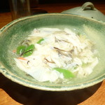 島之内 一陽 - 鮑と湯葉の葛煮