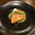 なかむら屋 - 甘鯛のソテー　ブロッコリーのソース