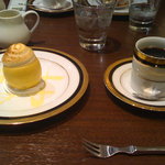 M&C Cafe - ケーキ：檸檬とコーヒー