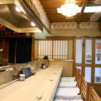 たん熊北店 本店 - カウンター席