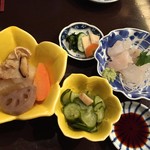 一二三亭 - 一二三定食、マゴチの刺身最高！