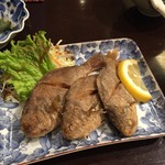 一二三亭 - もち魚の姿揚げ