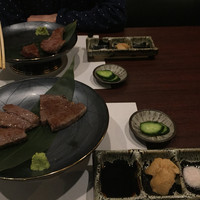 鉄板 松阪屋 - コース内のステーキ