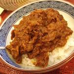 蓬左茶寮 - 【御飯】自家製カレー