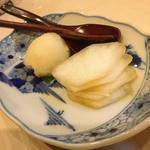 蓬左茶寮 - 【水物】焙じ茶のソルベ