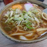 うどんのいなや - カレーきし+たまご、ねぎ