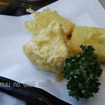 むらかみうどん - チーズの天ぷら