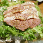 紅い扉の中華や 皆慶 - 鴨山椒