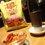 紅い扉の中華や 皆慶 - つまみ唐辛子