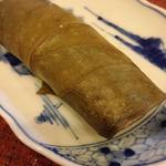 蓬左茶寮 - 銀杏ご飯　柿の葉蒸し