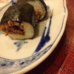 蓬左茶寮 - 自家製カレーの海苔巻き