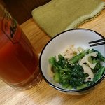 いっさ - 菜の花酢みそ和え