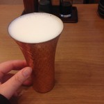 牛かつ あおな 御徒町本店 - ビール★