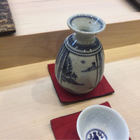鮨 島本 - 七本鎗(大好きな燗酒)