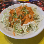 インパール - ランチのサラダ