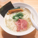 麺屋 さくら井 - らぁ麵　塩（780円）【平成29年1月23日撮影】