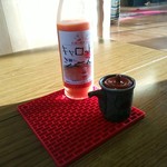 牧場民宿レストラン 和 - 地元の美味しい人参ジュース