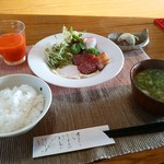 牧場民宿レストラン 和 - 朝ごはんは伊佐米