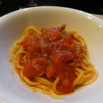 山猫軒 - トマトとパンチェッタのパスタ